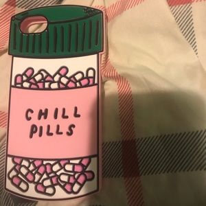 iPhone 7, 8 case 3D Chill Pills brand new